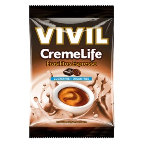 Bomboane Creme Life Brasilitos fara zahar, 90 g, Vivil
