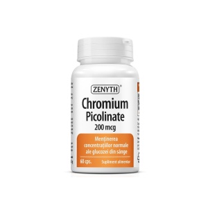 Chromium Picolinate, 200 mcg, 60 capsule, Zenyth