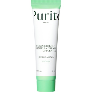 Crema de fata vegana pentru regenerare Wonder Releaf Centella Cream Unscented, 50 ml, Purito