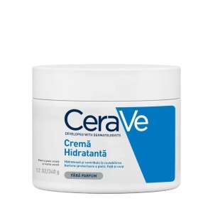 Crema hidratanta pentru fata si corp piele uscata si foarte uscata, 340 g, CeraVe
