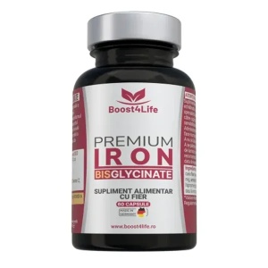 Fier Bisglicinat Premium 71.8mg, 60 capsule, Boost4Life