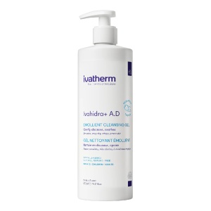 Gel de spalare emolient Ivahidra+ A.D., 450ml, Ivatherm