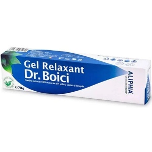 Gel relaxant Dr. Boici Aliphia, 70 g, EXHELIOS