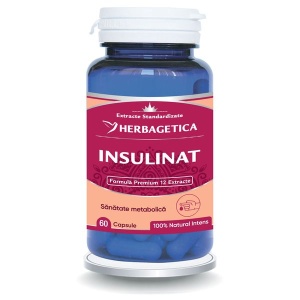 Insulinat, 60capsule, Herbagetica