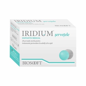 Iridium Servetele sterile, 20 bucati, Biosooft Italia