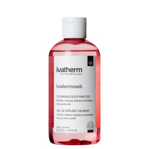 Ivadermaseb gel spalare fata x 250 ml, Ivatherm