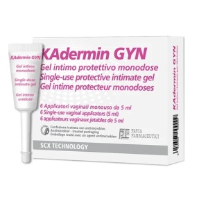 KAdermin GYN Monodoza, 6 aplicatoare vaginale, Pavia Farmacutici