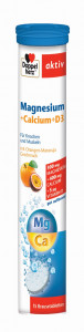 Magneziu + Calciu + D3, 15 comprimate efervescente, Doppelherz