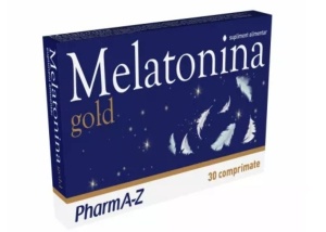Melatonina Gold 3mg, 30 Comprimate, PharmA-Z