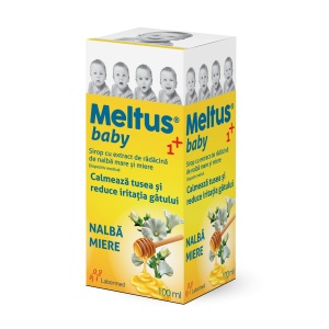 Meltus Baby sirop cu miere, propolis si extract de nalba mare ,100ml, Labormed