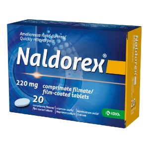 Naldorex, 220 mg, 20 comprimate filmate, Krka