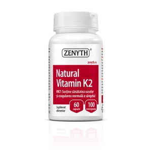 Natural Vitamina K2, 60 capsule, Zenyth