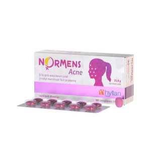 Normens Acne x 30 comprimate, Hyllan