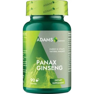 Panax Ginseng 1000mg, 90cps, Adams