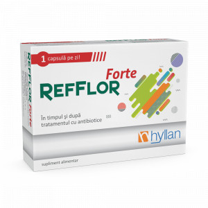 Refflor Forte Adulti, 10 capsule, Hyllan