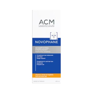 Sampon energizant pentru par fragil Novophane, 200 ml, Acm