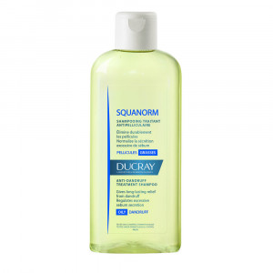 Sampon tratament anti-matreata grasa Squanorm, 200 ml, Ducray