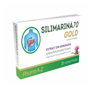 Silimarina 70 Gold, 30 comprimate, PharmA-Z