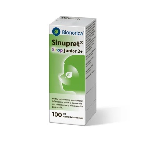 Sinupret Sirop Junior 2+, 100 ml, Bionorica