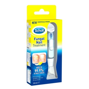 Solutie 2 in 1 pentru ciupercile unghiei, 3.8 ml, Scholl