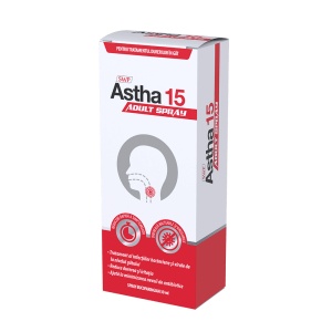 Spray bucofaringian Astha 15 Adult Spray, 30 ml, Sun Wave Pharma
