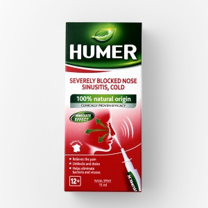 Spray nazal sinuzita, 15 ml, Humer