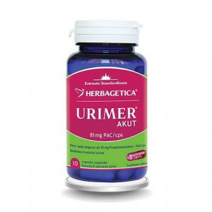 Urimer Akut, 10 capsule, Herbagetica