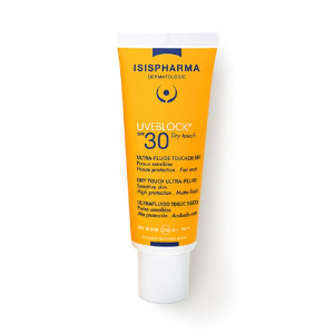 Uveblock Fluid Fotoprotector Dry Touch cu efect matifiant SPF30 x 40 ml, IsisPharma