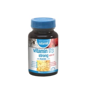 Vitamina D3 Strong, 4000 UI, 90 tablete, Naturmil