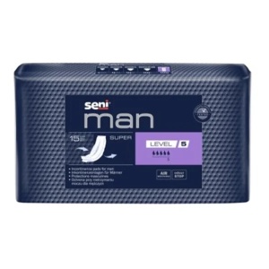 Absorbante urologice Man Super, Level 5, 15 bucati, Seni