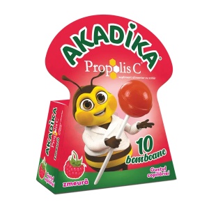 Akadika Propolis C zmeura, 10 acadele, Fiterman
