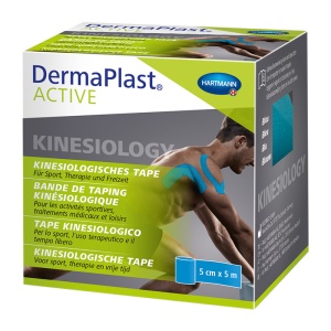 Banda kinesiologica DermaPlast Active Kinesiology, 5 cm x 5 m, Hartmann