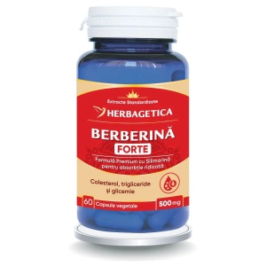 Berberina Forte, 60 capsule, Herbagetica