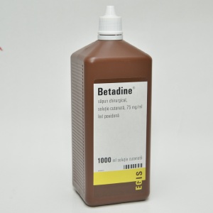 Betadine sapun chirurgical, 75 mg/ml, 1000 ml, Egis Pharmaceutical