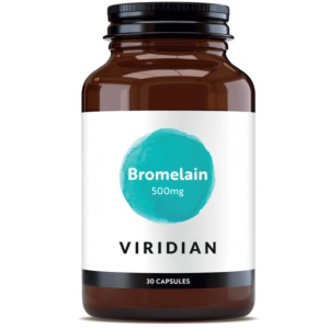 Bromelain 500mg, 30cps, Viridian