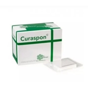 Burete hemostatic Curaspon 80 x 50 x 10 mm, 20 bucati, Curamedical