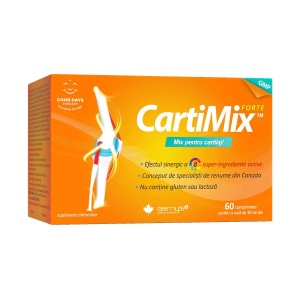 Cartimix Forte, 60 comprimate, Good Days Therapy