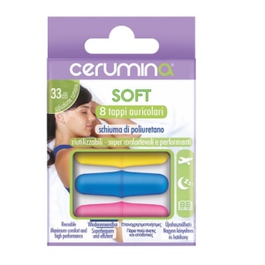 Cerumina SOFT dopuri pentru urechi din spuma , 8 bucati, Pietrasanta Pharma