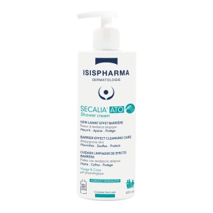 Crema de curatare hranitoare si protectoare, cu efect spumant pentru pielea atopica Secalia ATO Shower cream, 400 ml, IsisPharma