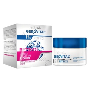 Crema pentru prevenirea ridurilor H3 Retinol, 50ml, Gerovital