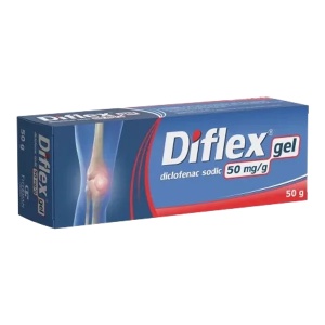 Diflex gel 50 mg/g, 50g, Fiterman