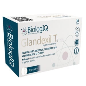 Glandexil T–Formulă pentru tiroidă (30 capsule), BiologIQ
