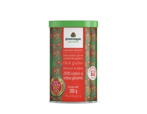Green sugar, pulbere, 300 g, Remedia