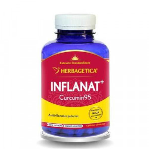 Inflanat Curcumin 95, 120 capsule, Herbagetica
