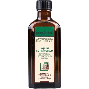 Lotiune regeneranta cu petroleum Tratament Expert, 100ml, Gerovital