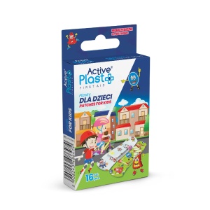 Plasturi pentru copii, 16 bucati, ActivePlast