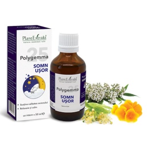 Polygemma 25 Somn Usor, 50 ml, Plant Extrakt