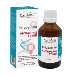 Polygemma 9 pentru femei 50+, 50ml, PlantExtrakt