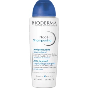 Sampon normalizator anti-matreata pentru toate tipurile de par Node P, 400ml, Bioderma