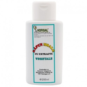 Sapun lichid vegetal, 200 ml, Hofigal